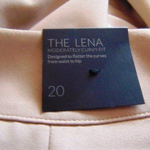 Beige Dress Shorts, Plus Size, Lane Bryant "Lena"